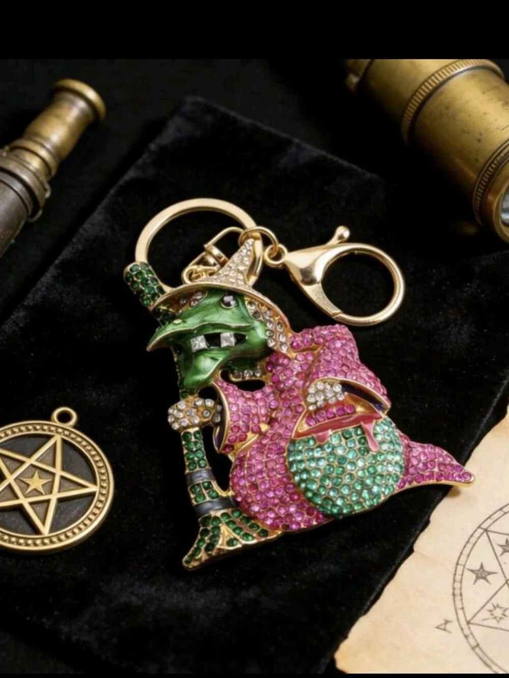 Witch Bag Charm/ Keychain NEW